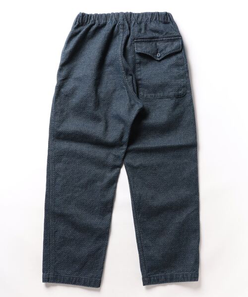 M*a様 AOZORA刺し子DENIM UNISEXアーミーイージーパンツ (M AOZORA（アオゾラ）の「AOZORA/アオゾラ 刺し子DENIM UNISEXアーミー
