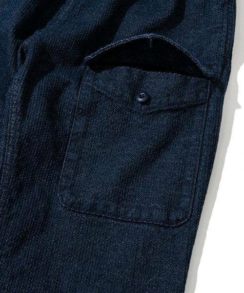 AOZORA（アオゾラ）の「AOZORA/アオゾラ 刺し子DENIM UNISEXアーミー