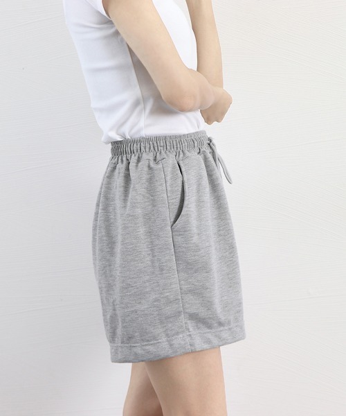 Miniministore（ミニミニストア）の「スウェットショートパンツ レディース春夏（スウェットパンツ・レディース・ホワイト/ラベンダー/ブラック/グレー/ブルー・FREE）」の21枚目の写真