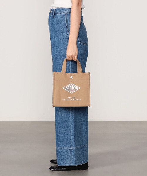 DANTON（ダントン）の「DANTON | ミニトート POITO CASSE-CROUTE（トートバッグ・レディース・レッド/ブラック/ベージュ・-）」の2枚目の写真