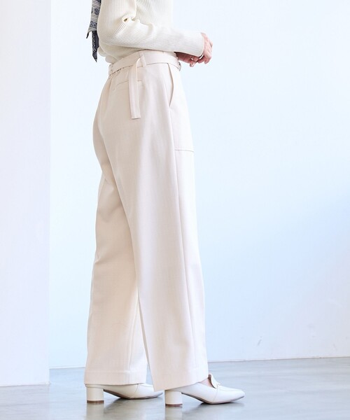 coen（コーエン）の「【RONEL】ベイカーパンツ（カーゴパンツ・レディース・ベージュ/ブラック/オフホワイト・L/M/S）」の12枚目の写真