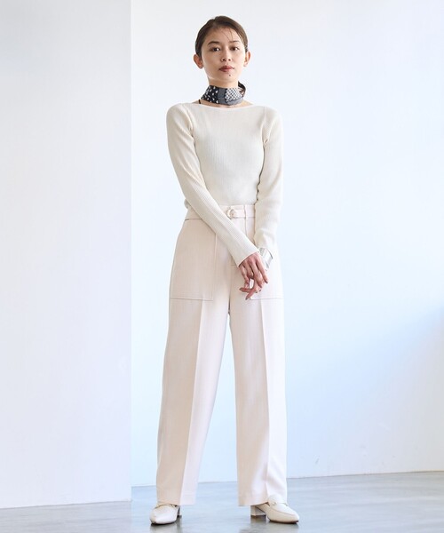 coen（コーエン）の「【RONEL】ベイカーパンツ（カーゴパンツ・レディース・ベージュ/ブラック/オフホワイト・L/M/S）」の15枚目の写真