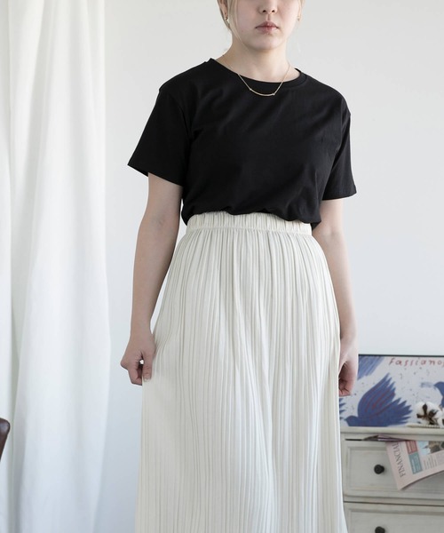 aimoha(アイモハ)の「カジュアルオーバーTシャツ(Tシャツ/カットソー・レディース・ブラック/ホワイト・LARGE/MEDIUM)」の7枚目の写真