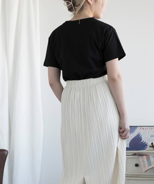aimoha(アイモハ)の「カジュアルオーバーTシャツ(Tシャツ/カットソー・レディース・ブラック/ホワイト・LARGE/MEDIUM)」の15枚目の写真