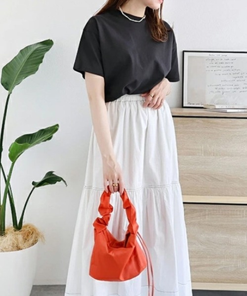 aimoha(アイモハ)の「カジュアルオーバーTシャツ(Tシャツ/カットソー・レディース・ブラック/ホワイト・LARGE/MEDIUM)」の20枚目の写真