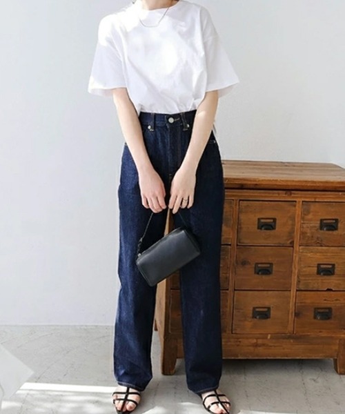 aimoha(アイモハ)の「カジュアルオーバーTシャツ(Tシャツ/カットソー・レディース・ブラック/ホワイト・LARGE/MEDIUM)」の19枚目の写真