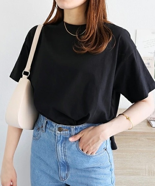 aimoha(アイモハ)の「カジュアルオーバーTシャツ(Tシャツ/カットソー・レディース・ブラック/ホワイト・LARGE/MEDIUM)」の18枚目の写真