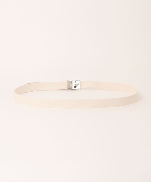 DOUBLE NAME(ダブルネーム)の「バックルロゴガチャベルト/ユニセックス(ベルト・レディース・パープル/ピンク/オフホワイト/ブラック/イエロー・FREE)」の6枚目の写真