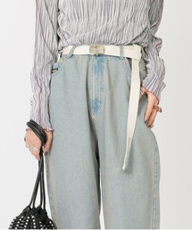 DOUBLE NAME | バックルロゴガチャベルト/ユニセックス(ベルト)