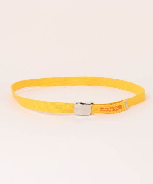 DOUBLE NAME(ダブルネーム)の「バックルロゴガチャベルト/ユニセックス(ベルト・レディース・パープル/ピンク/オフホワイト/ブラック/イエロー・FREE)」の21枚目の写真