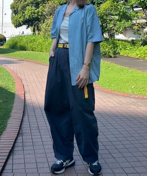 DOUBLE NAME(ダブルネーム)の「バックルロゴガチャベルト/ユニセックス(ベルト・レディース・パープル/ピンク/オフホワイト/ブラック/イエロー・FREE)」の19枚目の写真