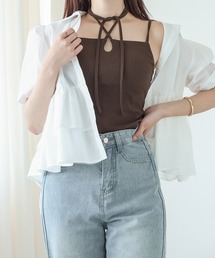 ホルターネックカップ付きキャミ/WEB/EC限定商品