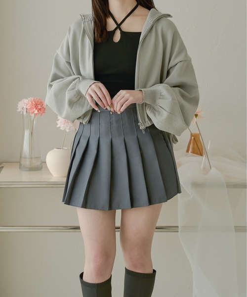 Ambre Neige（アンブルネージュ）の「ホルターネックカップ付きキャミ／WEB/EC限定商品（キャミソール・レディース・ダークブラウン/ブラック/アイボリー・FREE）」の20枚目の写真