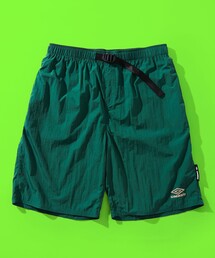 UMBRO | UMBRO/アンブロ 別注 One Point Logo Nylon Shorts/ワンポイントロゴ ウェービングベルト ナイロンショーツ(その他パンツ)