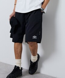 UMBRO/アンブロ 別注 One Point Logo Nylon Shorts/ワンポイントロゴ ウェービングベルト ナイロンショーツ