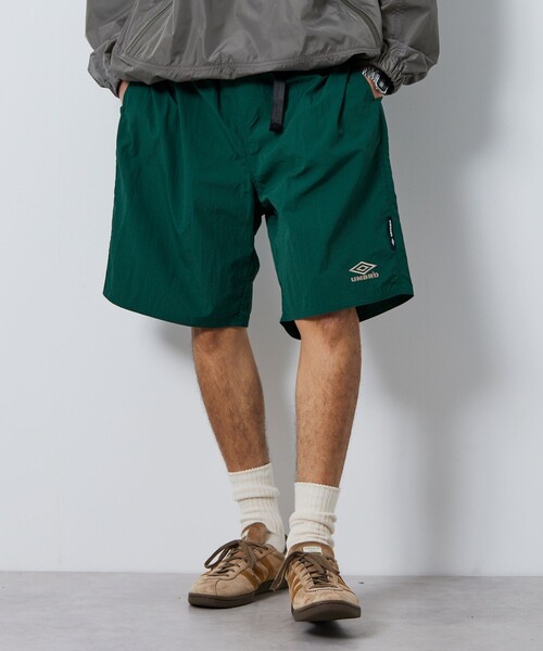 UMBRO(アンブロ)の「UMBRO/アンブロ 別注 One Point Logo Nylon Shorts/ワンポイントロゴ ウェービングベルト ナイロンショーツ(その他パンツ・メンズ・ブラック/グリーン/ネイビー・MEDIUM/LARGE/X-LARGE)」の18枚目の写真