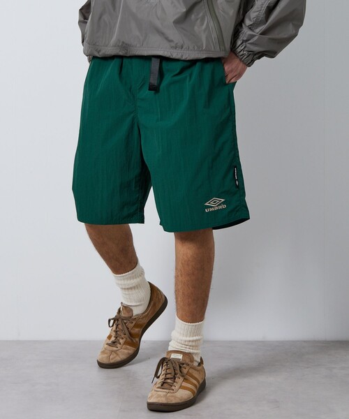 UMBRO(アンブロ)の「UMBRO/アンブロ 別注 One Point Logo Nylon Shorts/ワンポイントロゴ ウェービングベルト ナイロンショーツ(その他パンツ・メンズ・ブラック/グリーン/ネイビー・MEDIUM/LARGE/X-LARGE)」の13枚目の写真