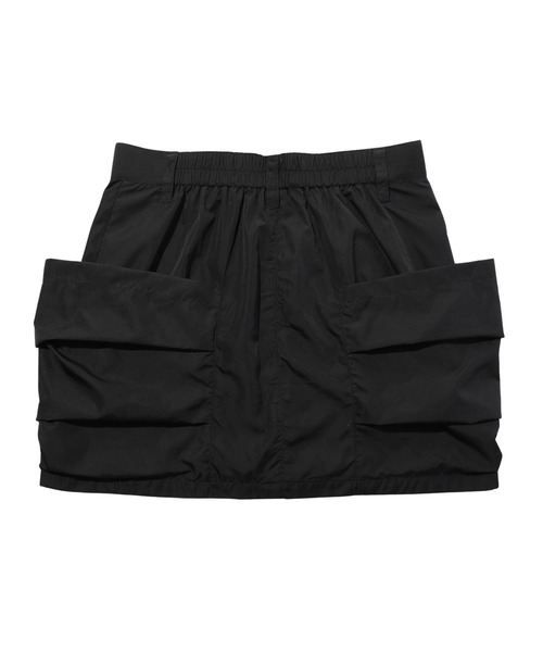 X-girl（エックスガール）の「LOOSE POCKET MINI SKIRT（スカート・レディース・ブラック/ベージュ・S/M）」の17枚目の写真