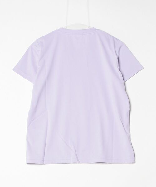 le coq sportif（ルコックスポルティフ）の「ルコックスポルティフ  サンスクリーン 半袖Tシャツ（Tシャツ/カットソー・レディース・ホワイト/ネイビー/ラベンダー・S/M/L/XL）」の4枚目の写真