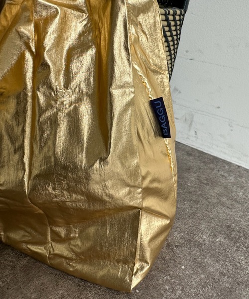 セール】【BAGGU/バグゥ】24SS BABY BAGGU メタリック（エコ