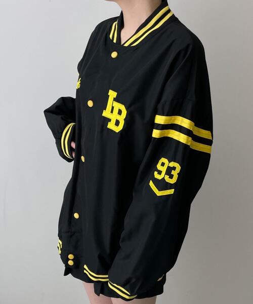 WEGO（ウィゴー）の「WEGO/ラインロゴスタジャン（スタジャン・レディース・ホワイト/ブラック・FREE）」の8枚目の写真