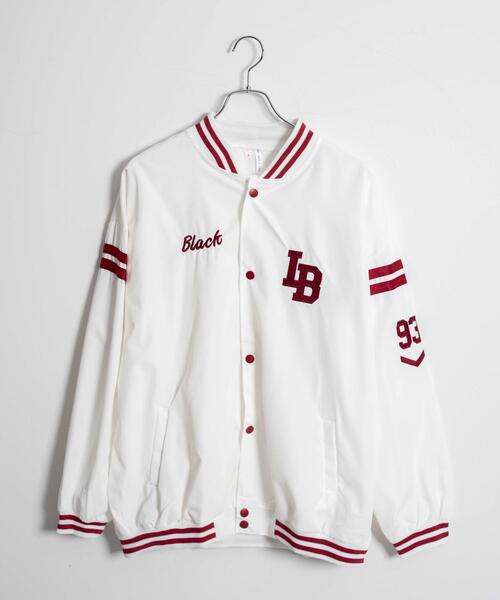 WEGO（ウィゴー）の「WEGO/ラインロゴスタジャン（スタジャン・レディース・ホワイト/ブラック・FREE）」の11枚目の写真