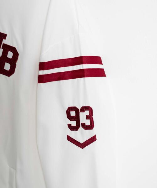 WEGO（ウィゴー）の「WEGO/ラインロゴスタジャン（スタジャン・レディース・ホワイト/ブラック・FREE）」の13枚目の写真