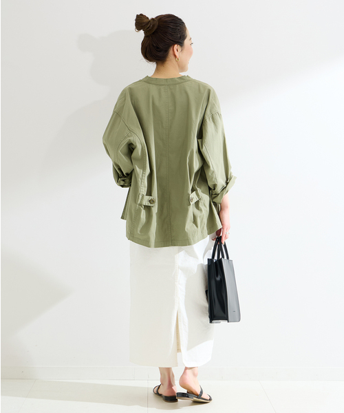 B.C STOCK(ベーセーストック)の「【LEE/リー】STANDARD WARDROBE スカート(デニムスカート・レディース・ブルー系その他/ホワイト/サックスブルー・SMALL/X-SMALL/MEDIUM)」の6枚目の写真