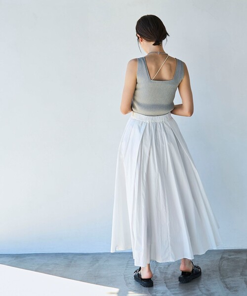 coen(コーエン)の「【RONEL】2WAYリブニットタンクトップ(タンクトップ・レディース・レッド/ダークグリーン/グレー/ブラック・S/M)」の11枚目の写真