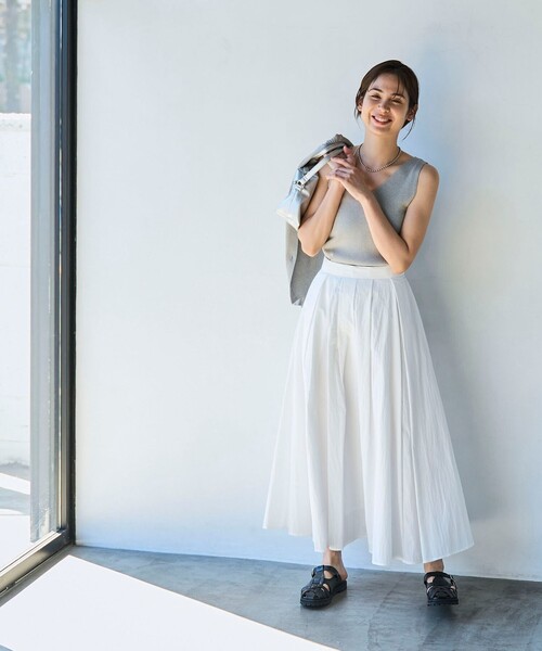 coen(コーエン)の「【RONEL】2WAYリブニットタンクトップ(タンクトップ・レディース・レッド/ダークグリーン/グレー/ブラック・S/M)」の12枚目の写真