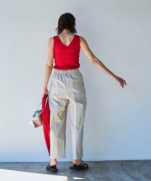 coen(コーエン)の「【RONEL】2WAYリブニットタンクトップ(タンクトップ・レディース・レッド/ダークグリーン/グレー/ブラック・S/M)」の21枚目の写真