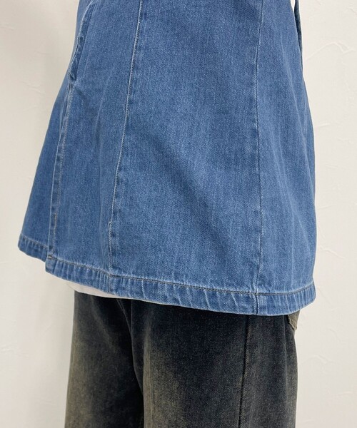 fredy emue（フレディエミュ）の「デニムキャミビスチェ（シャツ/ブラウス・レディース・ブルー・38）」の16枚目の写真