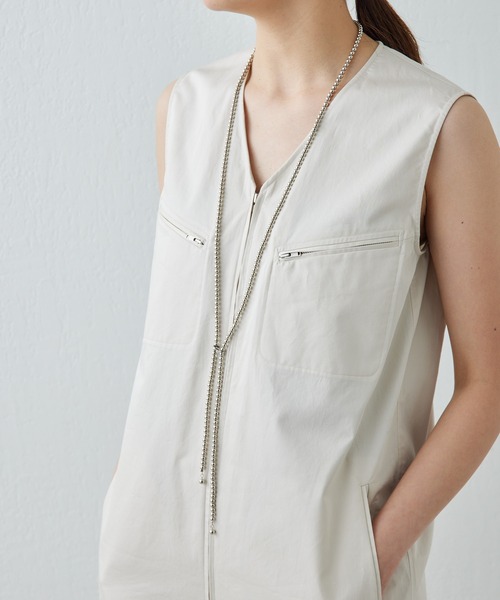 GALLARDAGALANTE（ガリャルダガランテ）の「【インフルエンサー企画商品】ボールビーズアレンジネックレス（ネックレス・レディース・シルバー・FREE）」の19枚目の写真