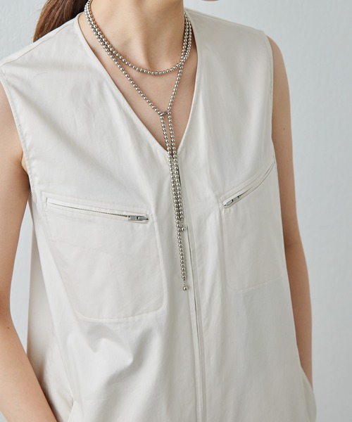 GALLARDAGALANTE（ガリャルダガランテ）の「【インフルエンサー企画商品】ボールビーズアレンジネックレス（ネックレス・レディース・シルバー・FREE）」の22枚目の写真