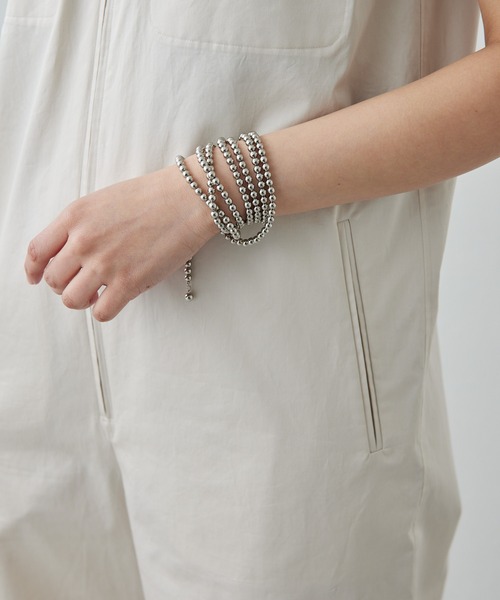 GALLARDAGALANTE（ガリャルダガランテ）の「【インフルエンサー企画商品】ボールビーズアレンジネックレス（ネックレス・レディース・シルバー・FREE）」の21枚目の写真