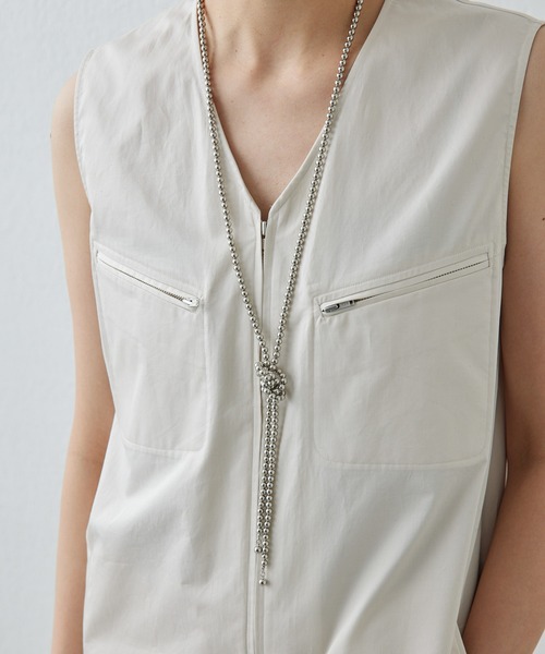 GALLARDAGALANTE（ガリャルダガランテ）の「【インフルエンサー企画商品】ボールビーズアレンジネックレス（ネックレス・レディース・シルバー・FREE）」の20枚目の写真