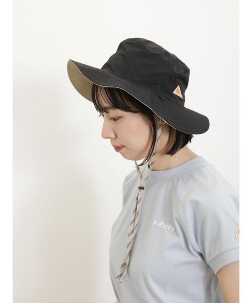 Samansa Mos2（サマンサ モスモス）の「【KELTY×Samansa Mos2】リバーシブルバケットハット（ハット・レディース・サックスブルー/ブラック・F）」の2枚目の写真