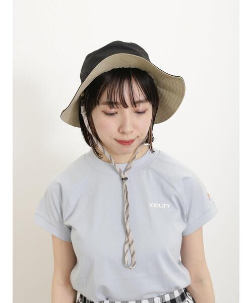 Samansa Mos2（サマンサ モスモス）の「【KELTY×Samansa Mos2】リバーシブルバケットハット（ハット・レディース・サックスブルー/ブラック・F）」の14枚目の写真