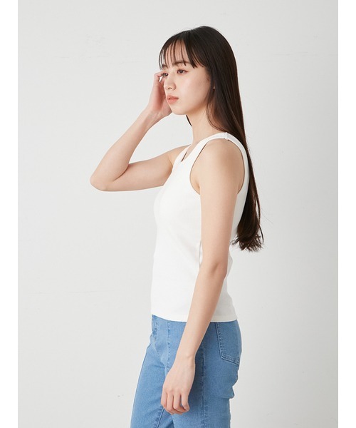 SNIDEL タンクトップ スナイデル SNIDEL カップ付きタンクトップ （LBLU