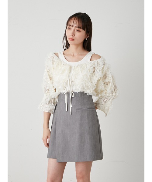 SNIDEL タンクトップ スナイデル SNIDEL カップ付きタンクトップ （LBLU