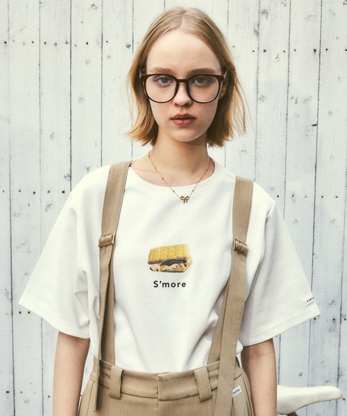 RUBY AND YOU（ルビーアンドユー）の「［select］ウェリントンフレームメガネ（メガネ・レディース・ブラウン/ブラック/オリーブ・FREE）」の9枚目の写真