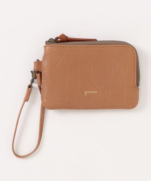 genten(ゲンテン)の「タスカ フラグメントケース(財布・レディース・グレー系/ネイビー/ダークベージュ/グレー/ブルー/グレイッシュベージュ・FREE)」の4枚目の写真