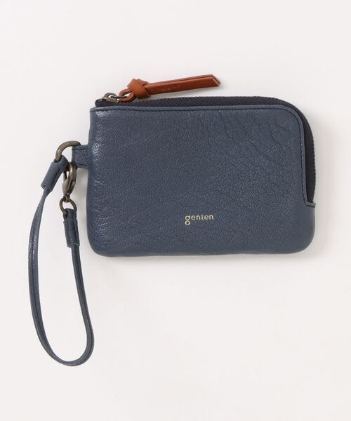 genten(ゲンテン)の「タスカ フラグメントケース(財布・レディース・グレー系/ネイビー/ダークベージュ/グレー/ブルー/グレイッシュベージュ・FREE)」の1枚目の写真