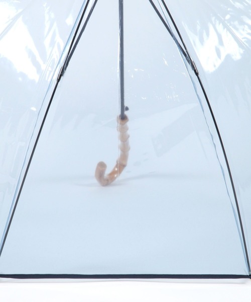 GLOBAL WORK（グローバルワーク）の「バンブークリアビニ傘/105432（長傘・レディース・クリア/ブラック/ブラウン/ブルー/ライトブルー/ホワイト系その他3・FREE）」の22枚目の写真