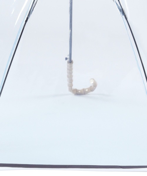 GLOBAL WORK（グローバルワーク）の「バンブークリアビニ傘/105432（長傘・レディース・クリア/ブラック/ブラウン/ブルー/ライトブルー/ホワイト系その他3・FREE）」の7枚目の写真