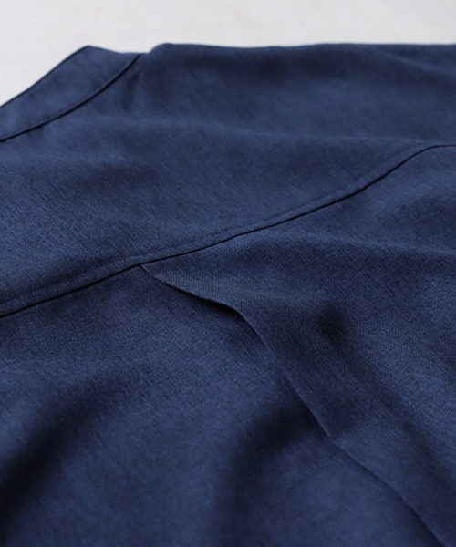 antiqua（アンティカ）の「半袖オールインワン（サロペット/オーバーオール・レディース・ブラック/ネイビー・R/P）」の18枚目の写真