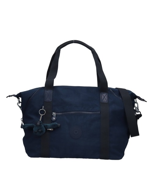 kipling（キプリング）の「【kipling】キプリング　Basic　ART　2WAYショルダーバッグ　ボストンバッグ（ボストンバッグ・レディース・ブラック/ネイビー/ネイビー系/ブラック系その他/ターコイズブルー/グレー・FREE）」の4枚目の写真