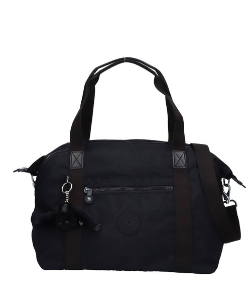 kipling（キプリング）の「【kipling】キプリング　Basic　ART　2WAYショルダーバッグ　ボストンバッグ（ボストンバッグ・レディース・ブラック/ネイビー/ネイビー系/ブラック系その他/ターコイズブルー/グレー・FREE）」の2枚目の写真