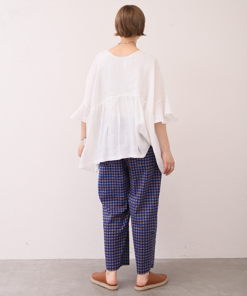 journal standard luxe 60リネン ギャザープル 追加》60リネン ギャザープル（シャツ/ブラウス）｜JOURNAL