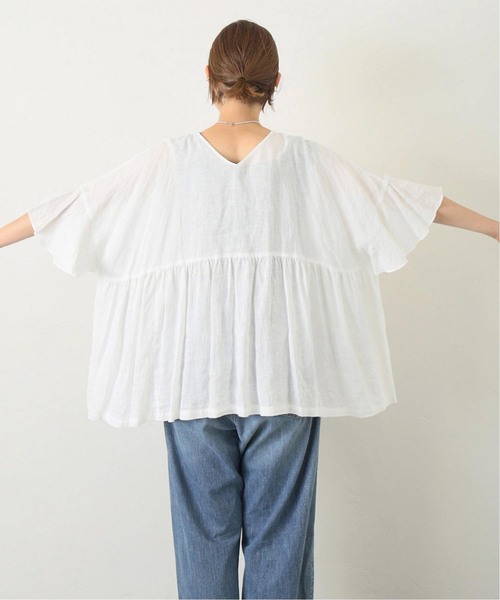 journal standard luxe 60リネンギャザープル 追加》60リネン ギャザープル（シャツ／ブラウス）｜journal